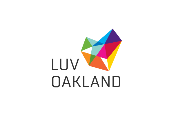 Luv Oakland City Logo Design